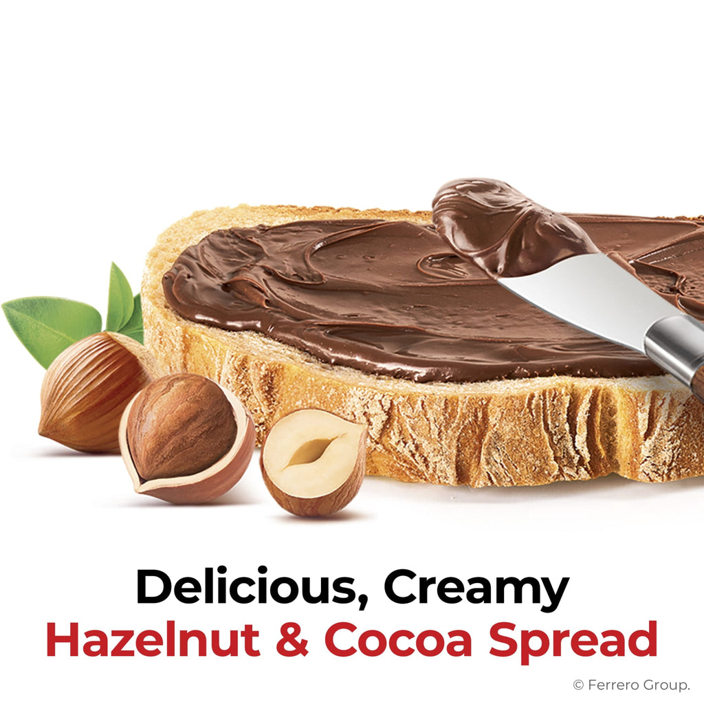Nutella Hazelnut Spread, Perfect For Easter Baskets, Gifting and Celebrations, 1.05 oz Jar, Easter Basket Essential