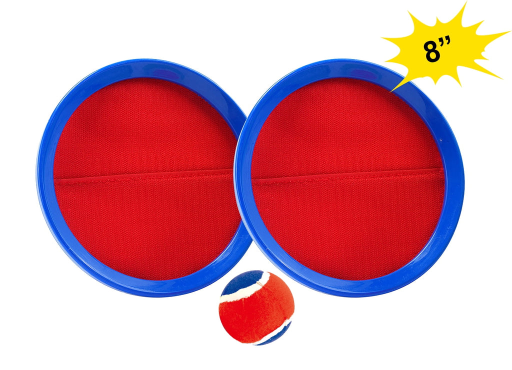 Play Day Toss & Catch Game, Red & Blue - 2 Discs & 1 Ball, Children Ages 3+