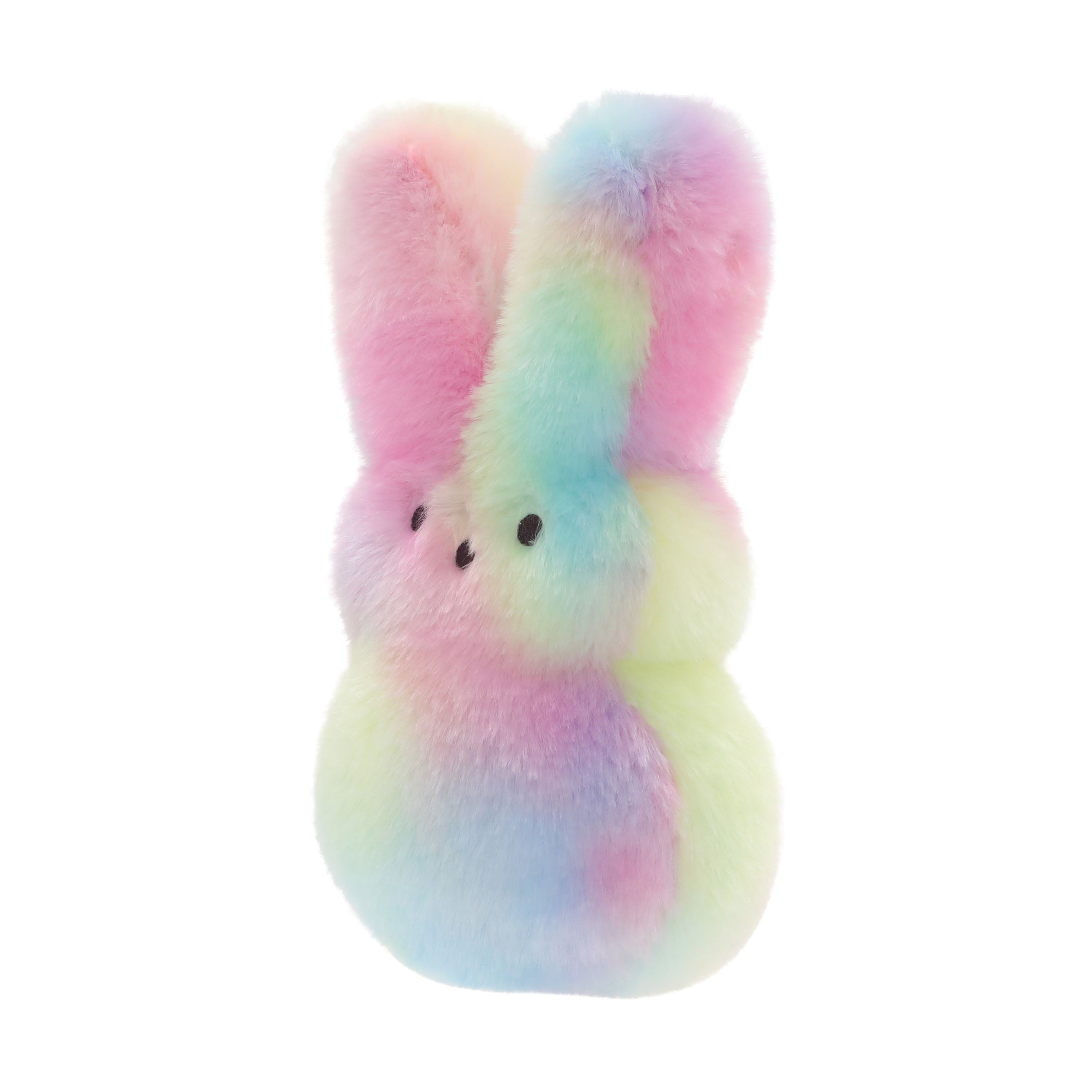 PEEPS® Rainbow Tie-Dye Bunny 9-Inch Plush Toy