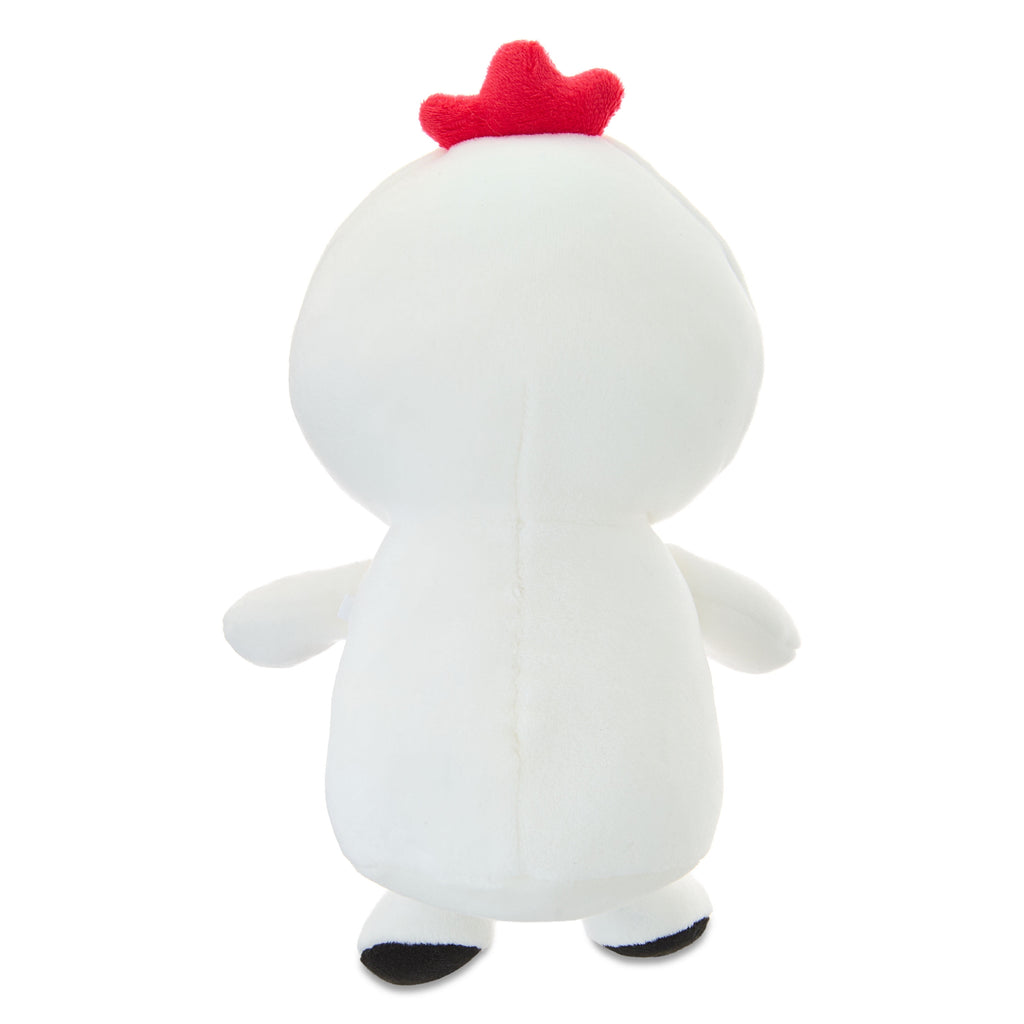 Small Cow with Chicken Costume Plush, Black and White, 10", Easter by Way To Celebrate