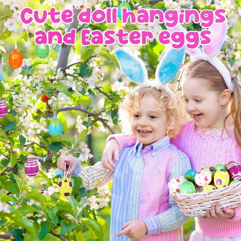 1 Piece Prefilled Easter Eggs with Plush Animal Toys 3 Inch Plastic Easter Eggs Filled with Bunny & Animal Stuffed Toys for Easter Egg Hunt, Party Favors, Classroom Prizes, Basket Surprises