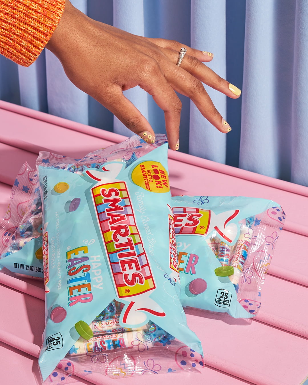Smarties Original Easter Candy Rolls Bag, 15 oz FSMA Exempt