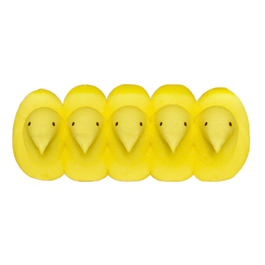 PEEPS Yellow Marshmallow Chicks, Easter Candy - 10 Count (3.0 Ounces)