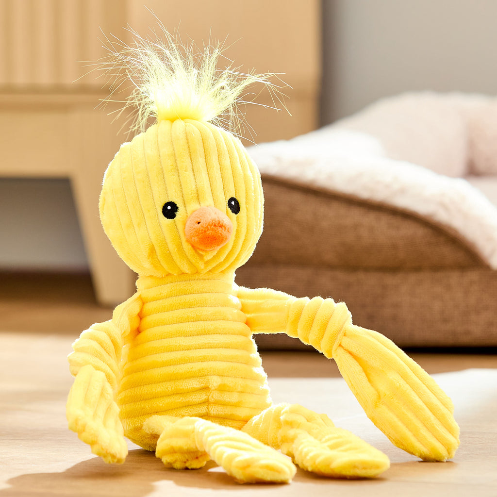Vibrant Life Cord Easter Chick Dog Toy, Yellow