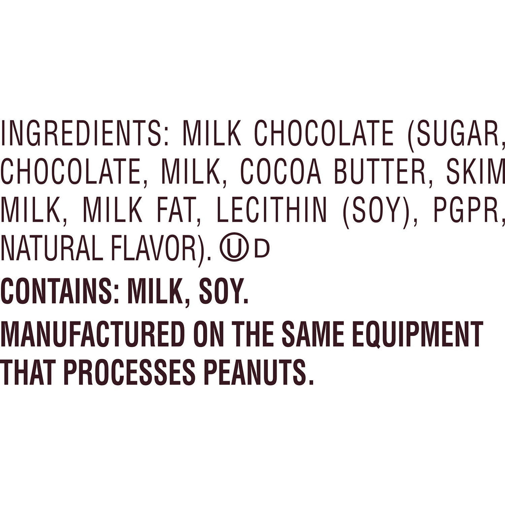 Hershey`s Milk Chocolate Mini Bunnies, Easter Candy Bag, 9.1 oz