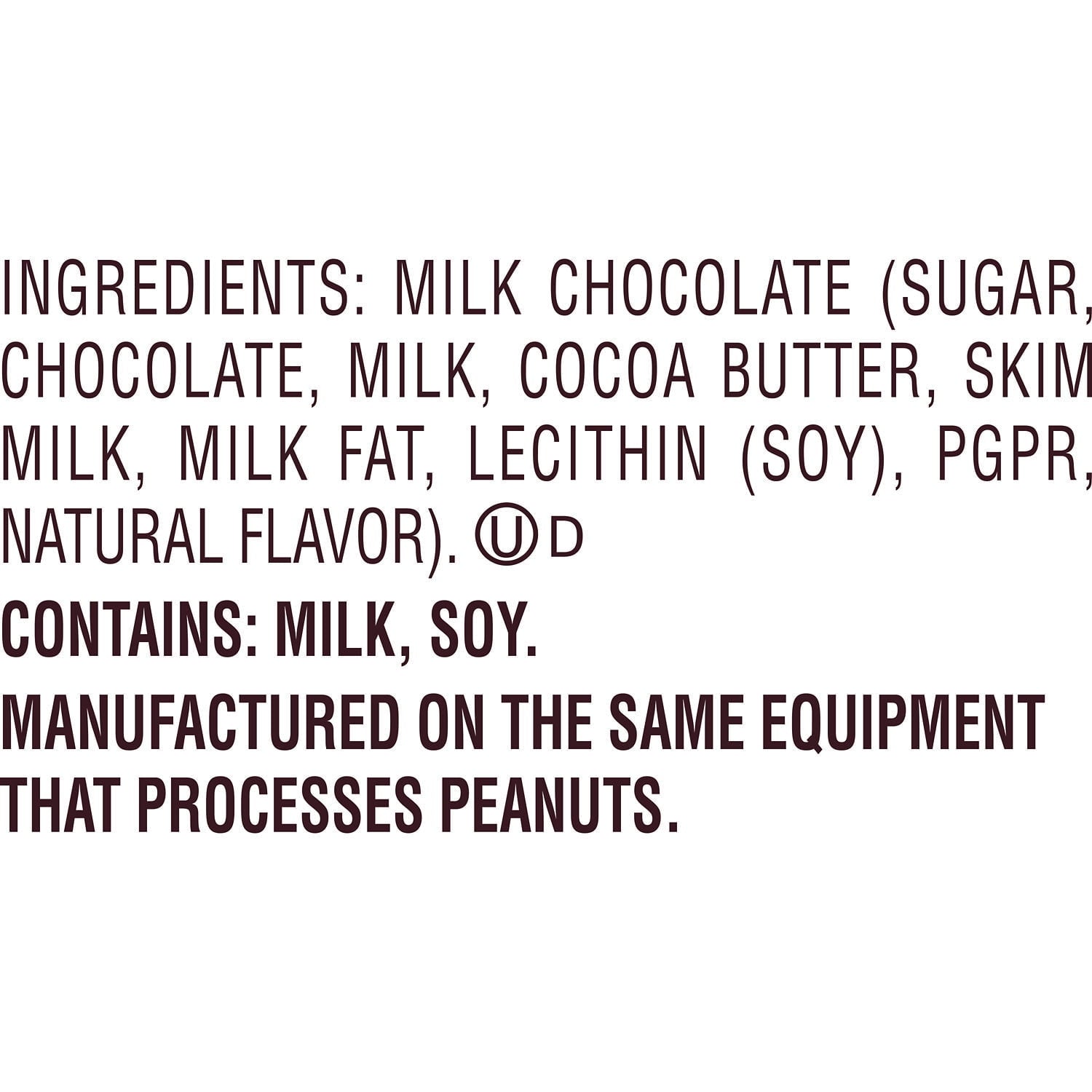 Hershey`s Milk Chocolate Mini Bunnies, Easter Candy Bag, 9.1 oz