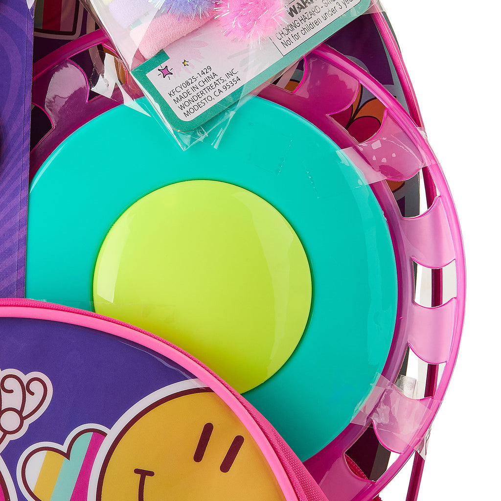 Prefilled Smiley Face Backpack Easter Basket Gift Set, by Wondertreats