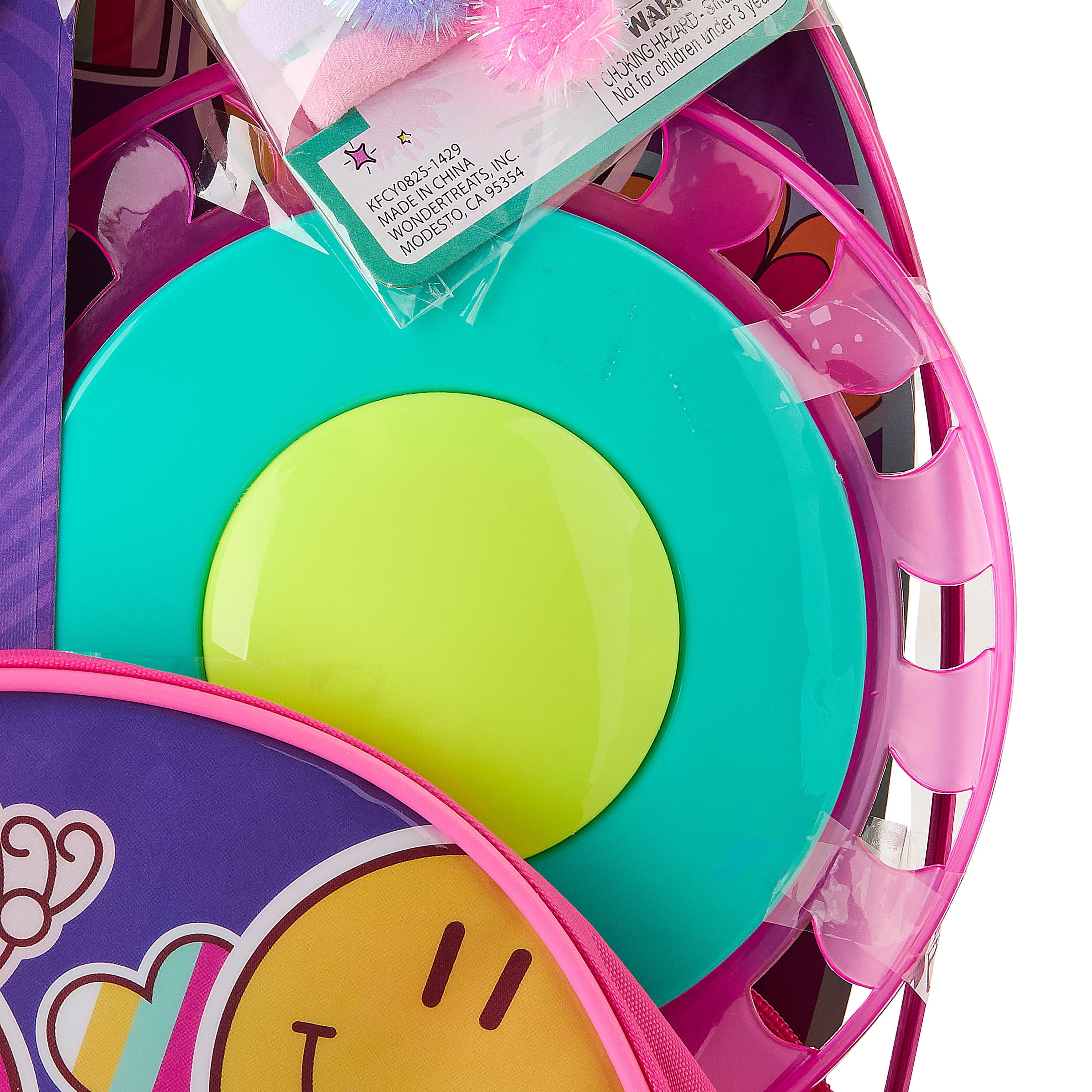 Prefilled Smiley Face Backpack Easter Basket Gift Set, by Wondertreats