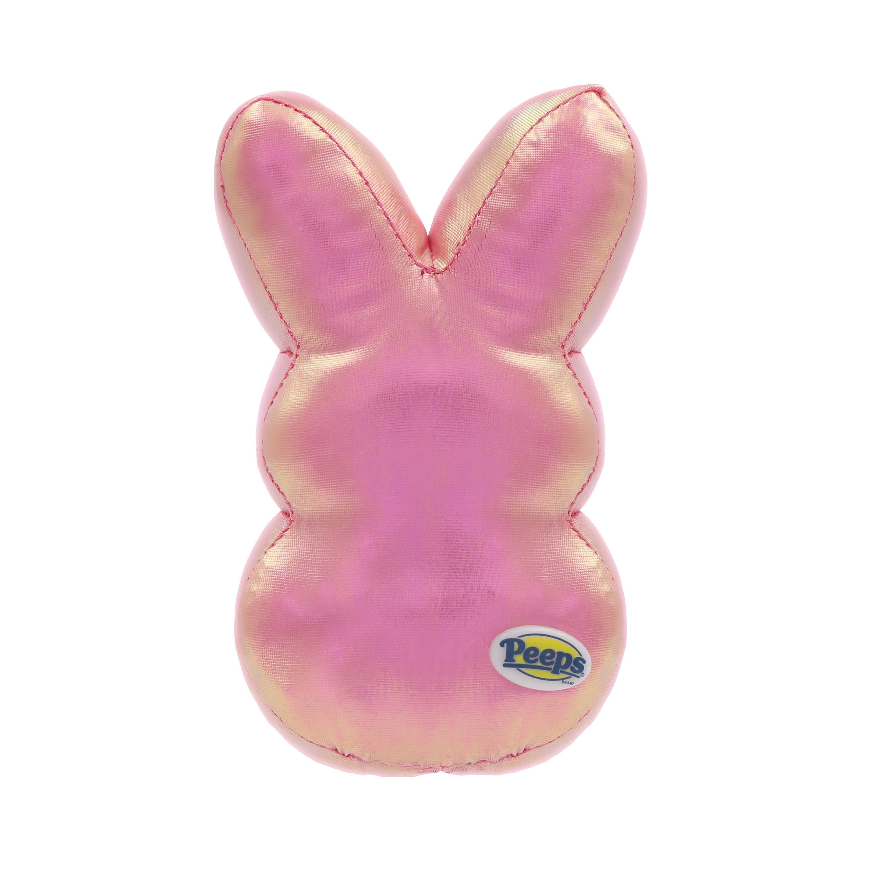 PEEPS® Bunny Plush for Easter in Iridescent Pink