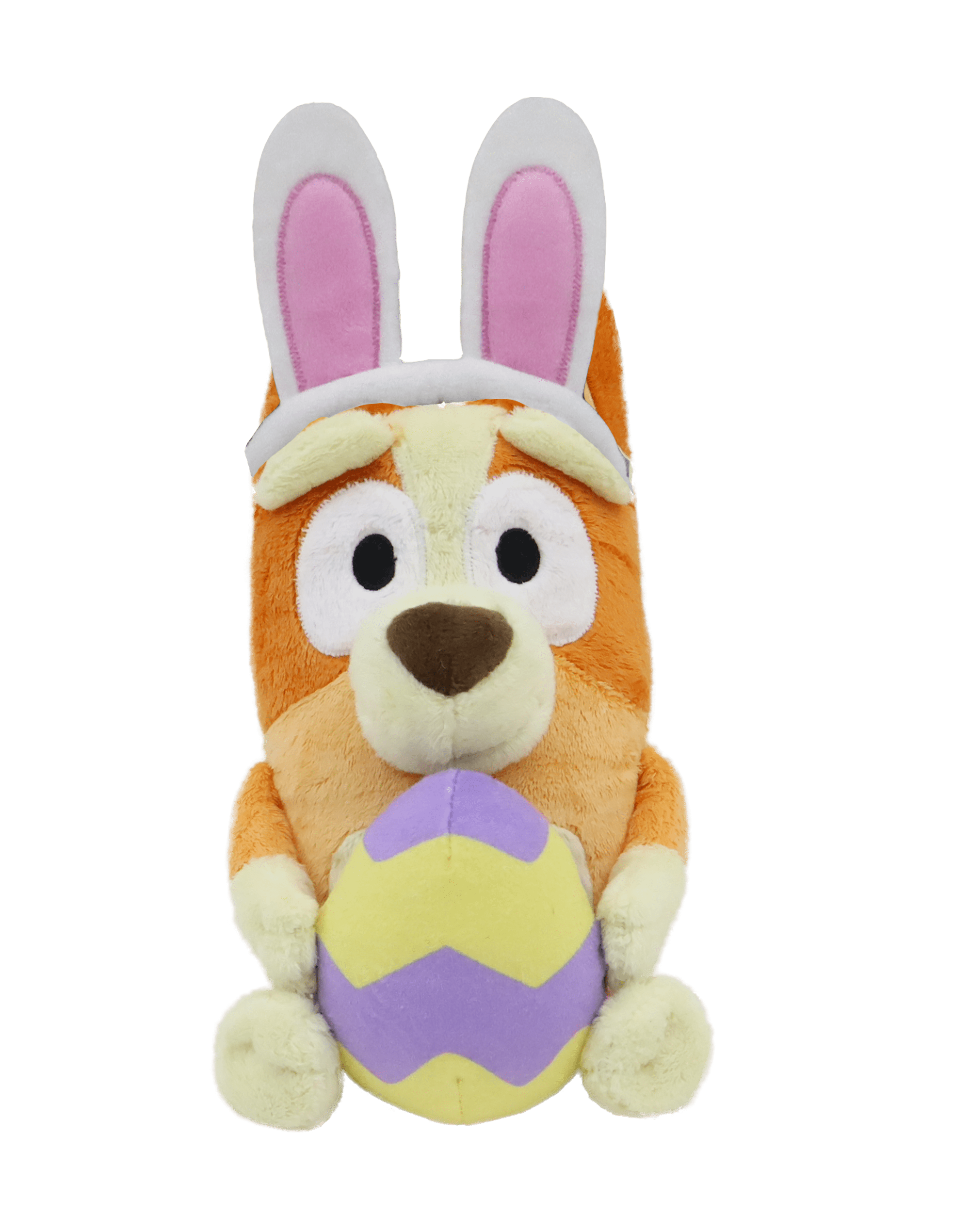 Bingo 7-Inch Plush with Easter Egg and Bunny Ears