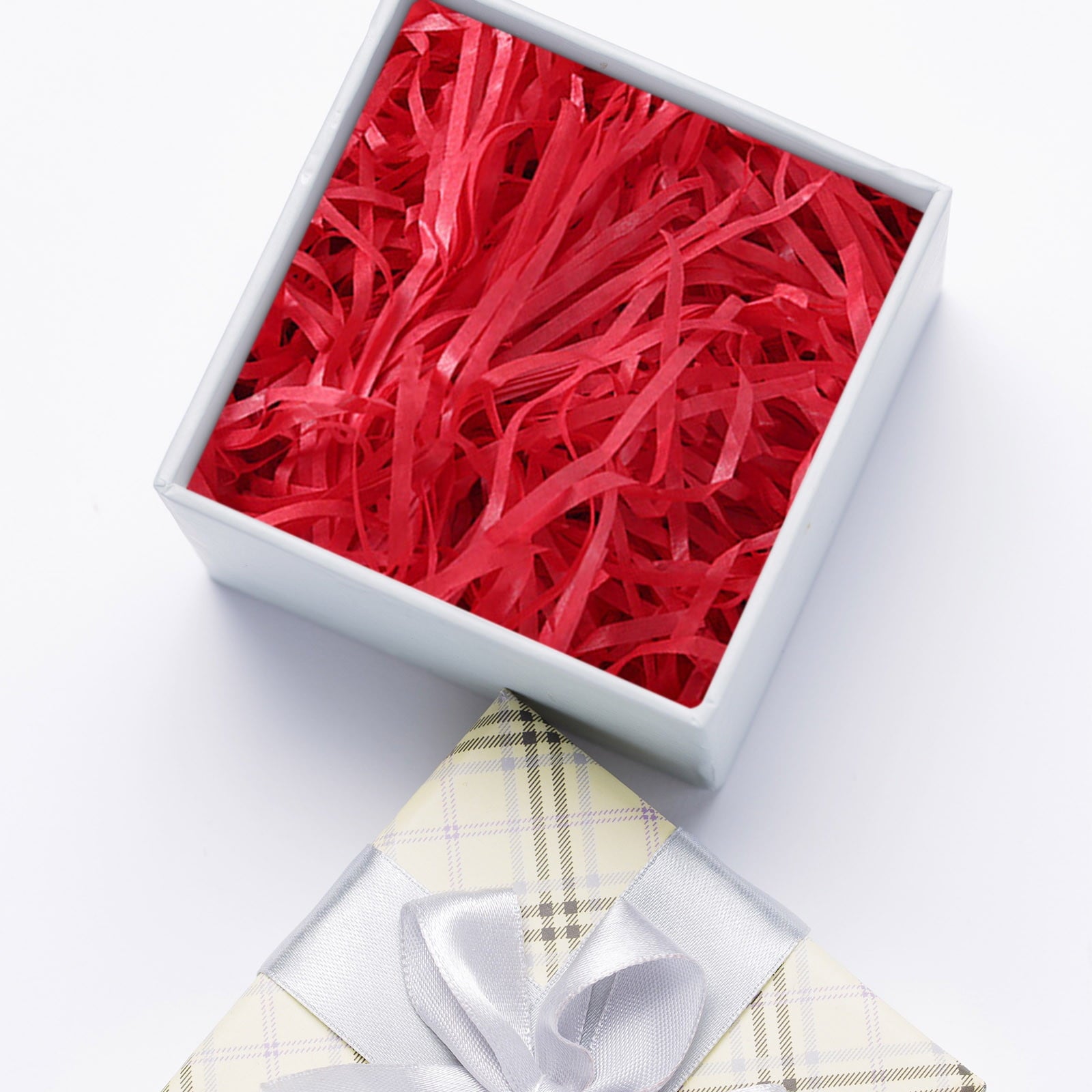 Easter Raffia Grass Easter Baskets Fillers, Paper Grass Shredded Paper for Gift Box, Valentine's Day Shredded Paper,80g/0.18Lb