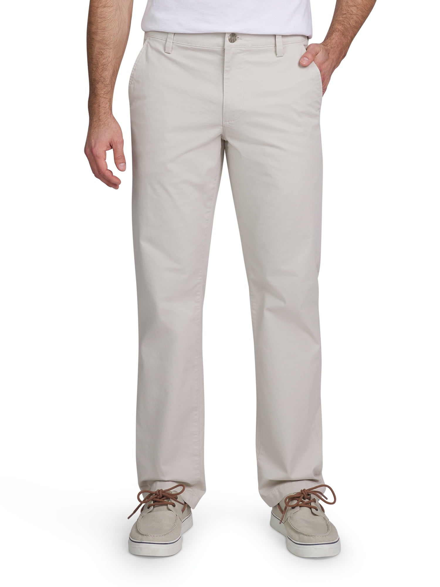 Chaps Men's & Big Men's Seacoast Flex Twill Chino Pants, Sizes 32-42