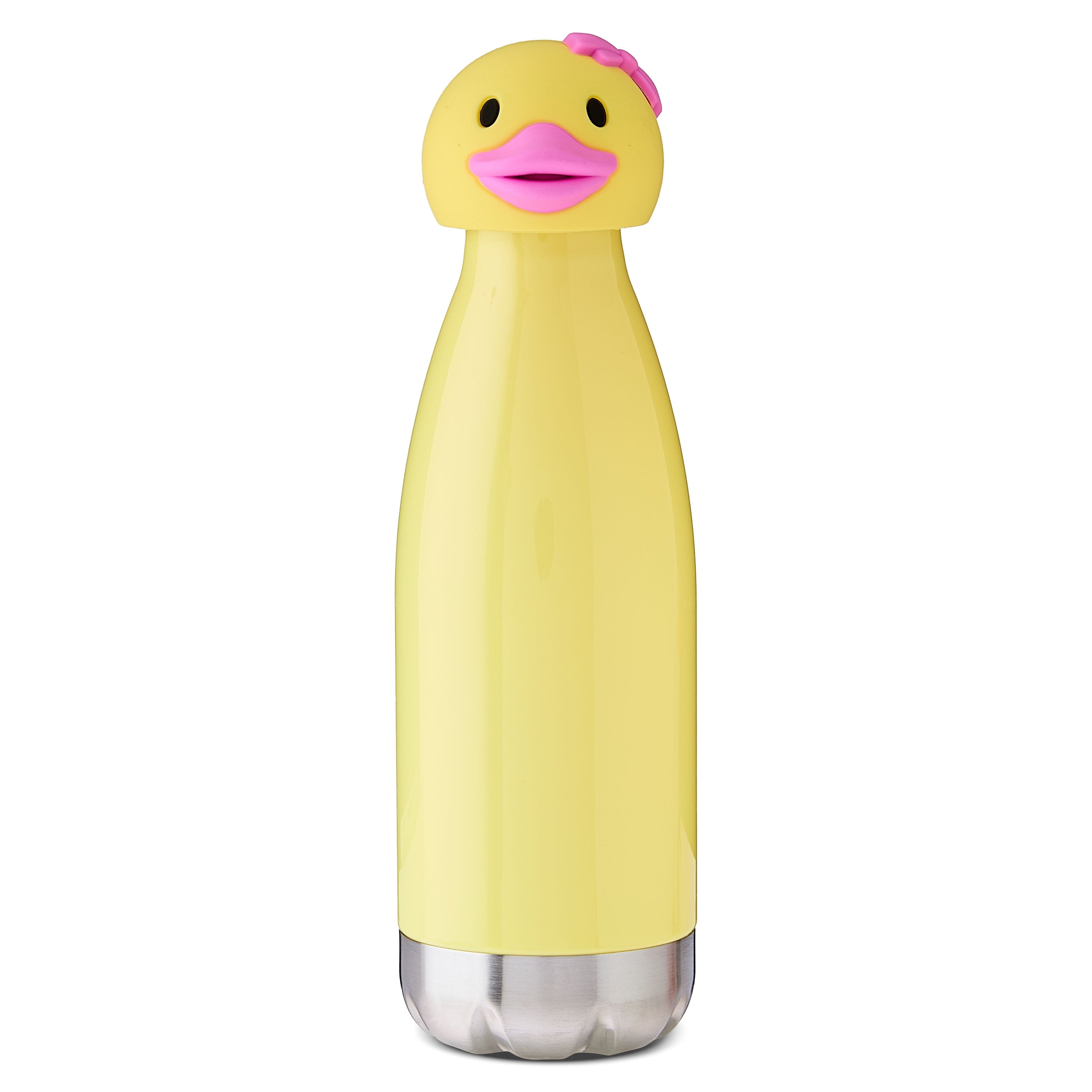 Plastic Duck Sport Bottle, Yellow, 18 fl oz, Easter by Way To Celebrate
