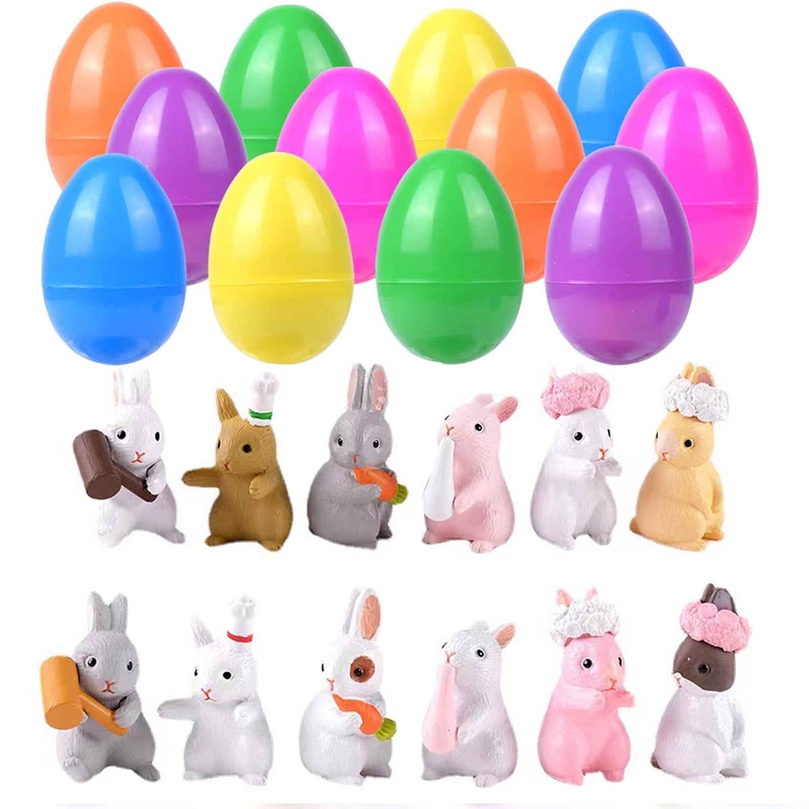 Easter Bunny Surprise Easter 12/14 Piece Set Children Gift Easter Basket Easter Set