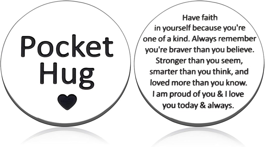 Easter Egg Fillers Toddler Easter Basket Stuffers Girls Boys Classroom College Gifts for Girls Boys Pocket Hug Token for Teens Girls Boys Graduation Gift for Students Easter Gifts For Kids