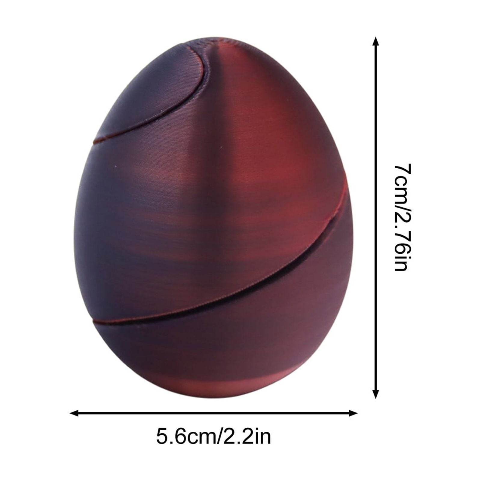 Easter Eggs, Spiral Fidget Easter Toy Egg Relax Anxiety Toy Basket Stuffer Filler, Gift for Family Travel Games Classroom Prize