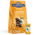 GHIRARDELLI Easter Milk Chocolate Candy Bunnies with Caramel Filling, 4.14 oz Bag