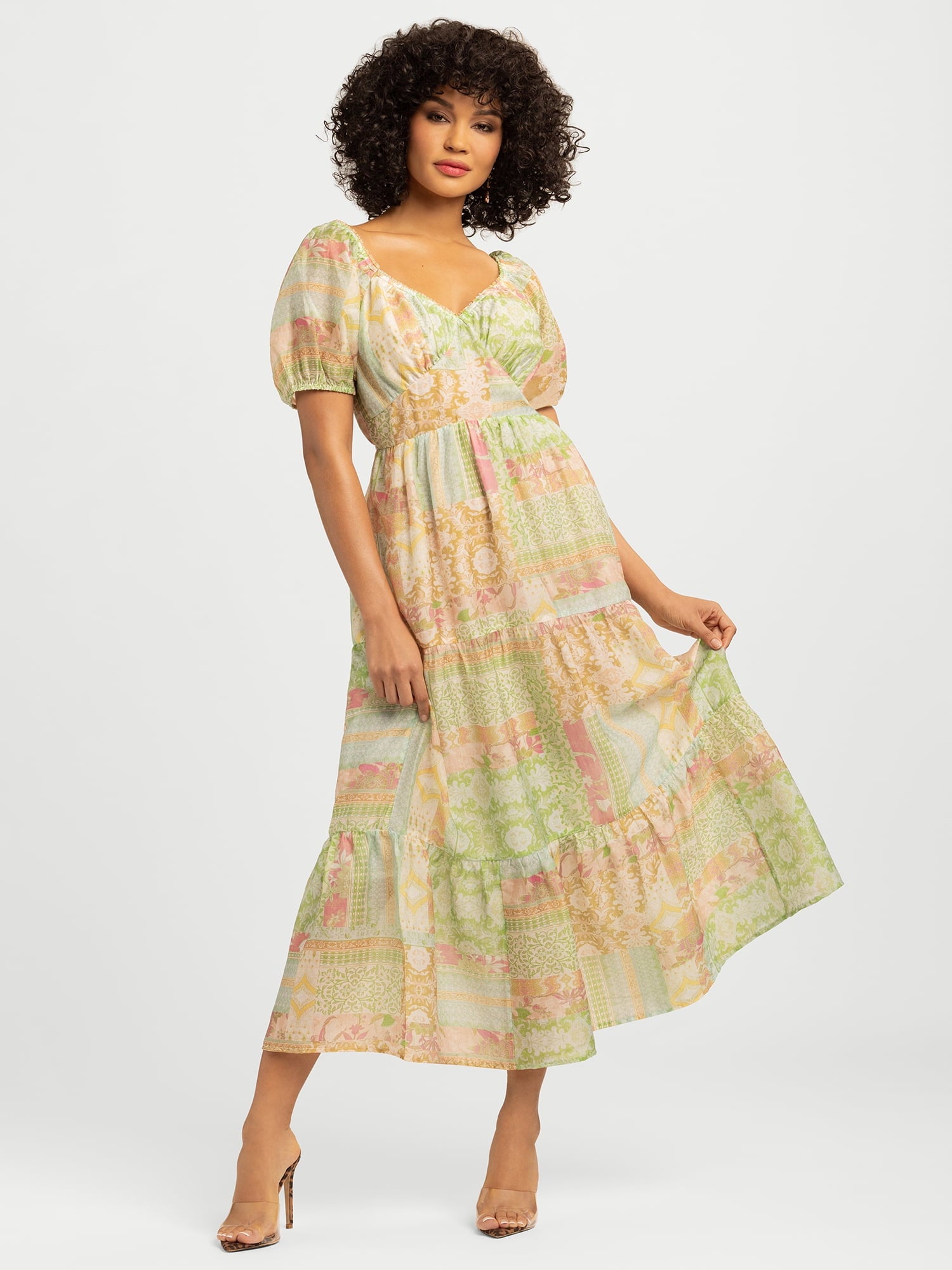 Jessica Simpson Women's Emmory Tiered Maxi Dress, Sizes XS-XL