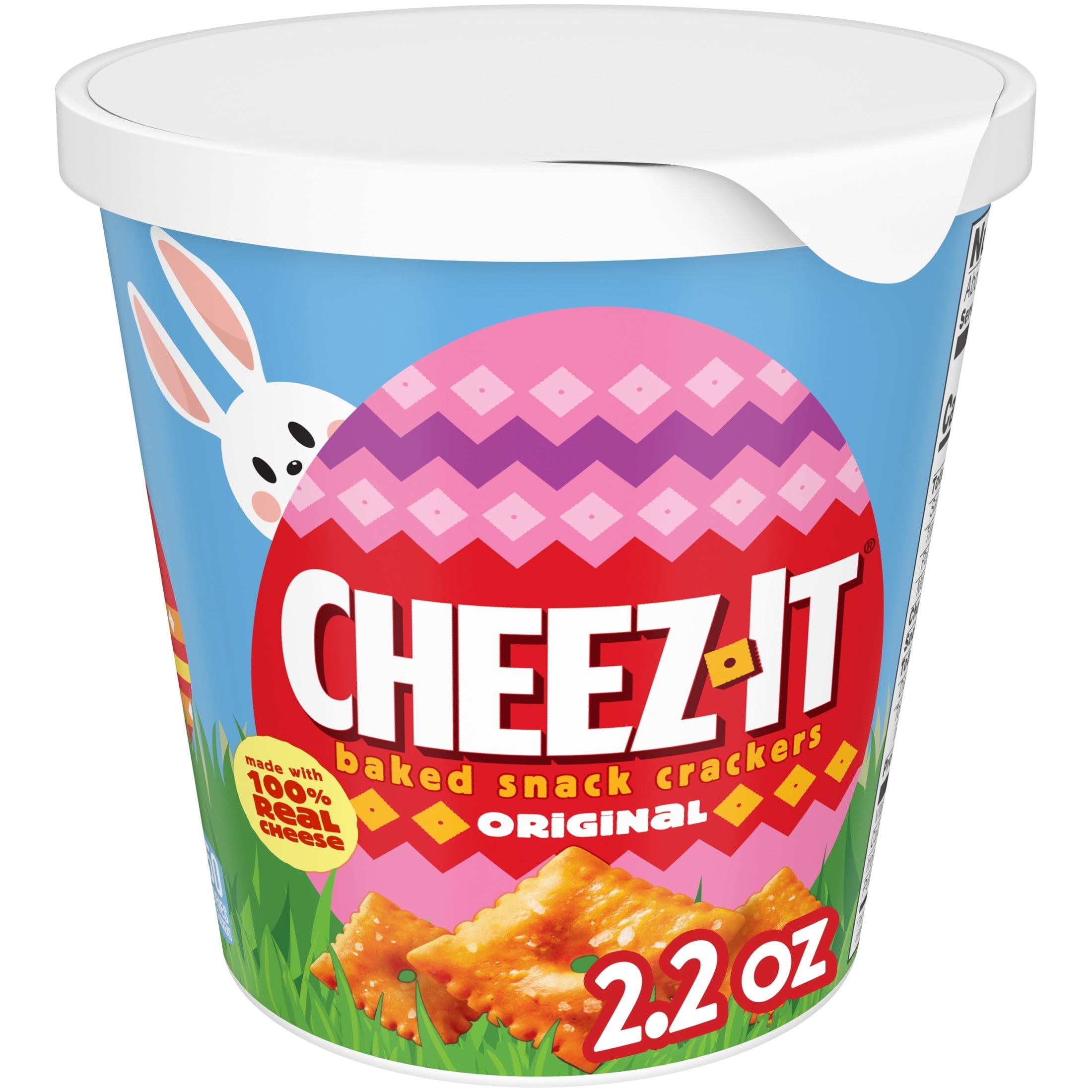 Cheez-It Original Baked Snack Crackers, Easter Snacks, 2.2 oz