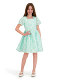 Kensie Girl Cap Sleeve Sequin Butterfly Soutache Mesh Dress, Sizes 4-16