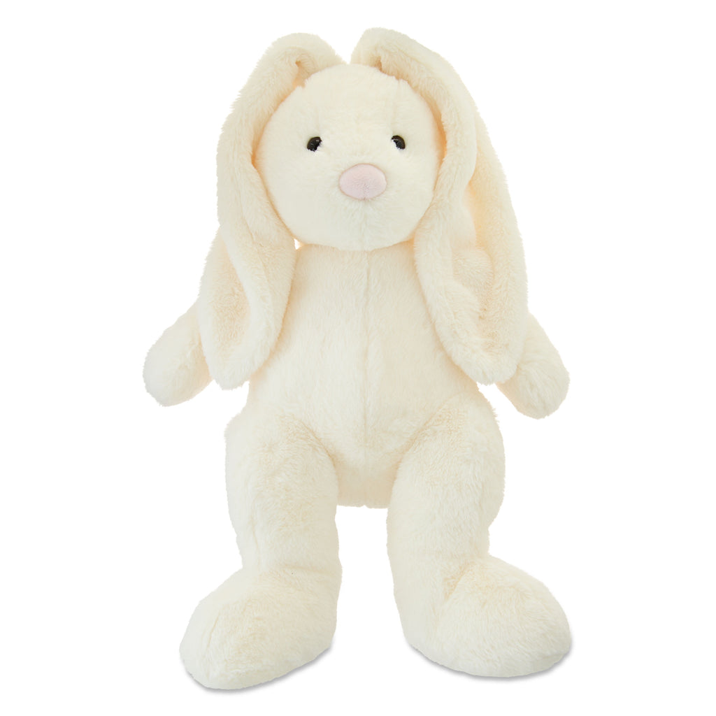 Large Long Ear Bunny Plush, Cream, 21", Easter by Way To Celebrate