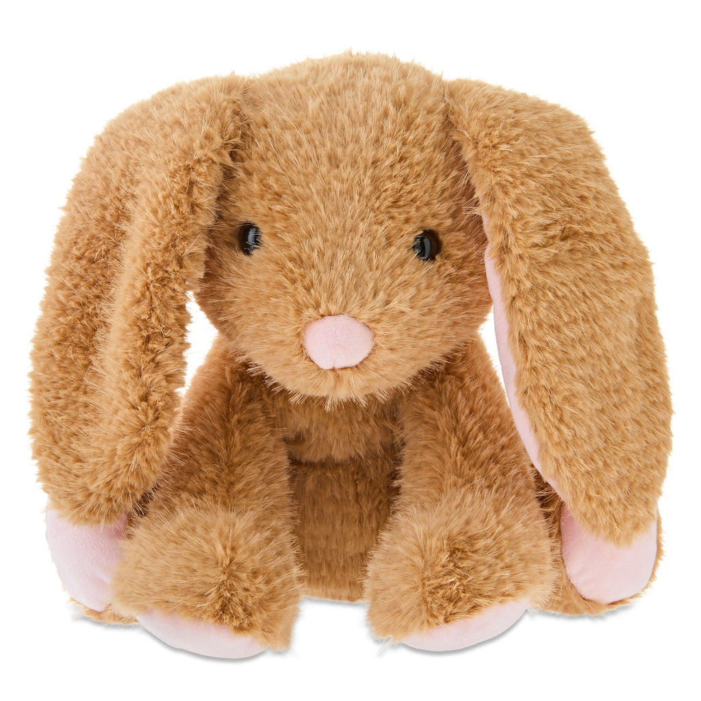 Medium Sitting Bunny Plush, Brown, 10.5", Easter by Way To Celebrate