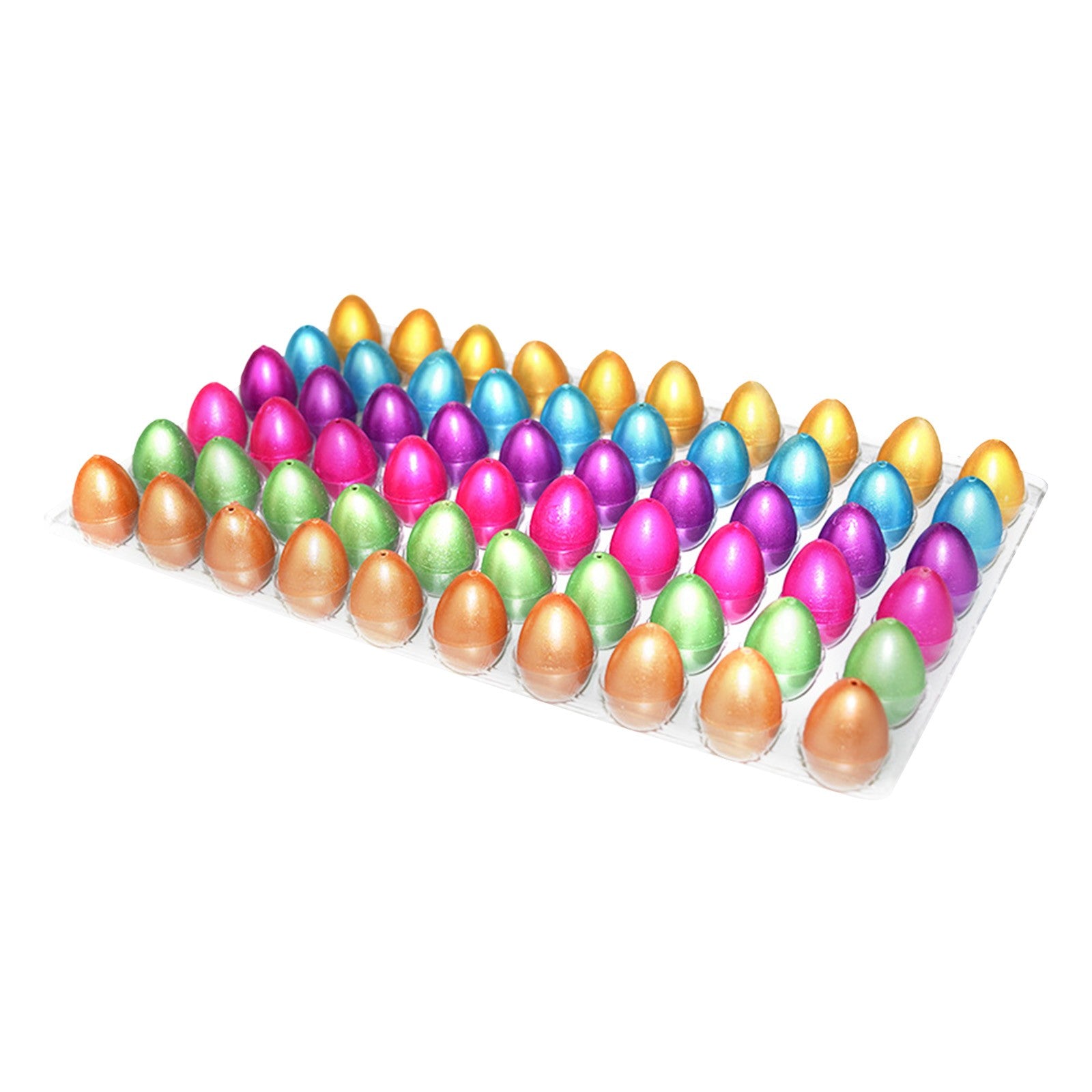 MXTPOV 60pcs Small Hatching Dinosaur Eggs for Party Favors, Easter Basket Stuffers Classroom Carnival Prizes Bulk Pinata Fillers Novelty Grow in Water Dino Eggs with Toys