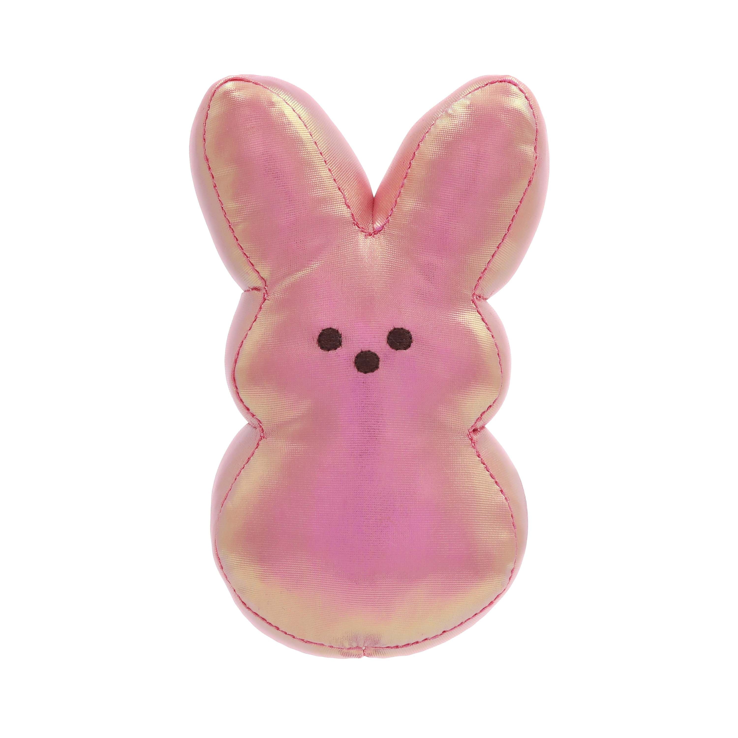 PEEPS® Bunny Plush for Easter in Iridescent Pink