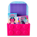Prefilled Building Blocks-Themed Bucket with Toys, Pink/Purple/Blue, 11" x 20", Easter by Way To Celebrate