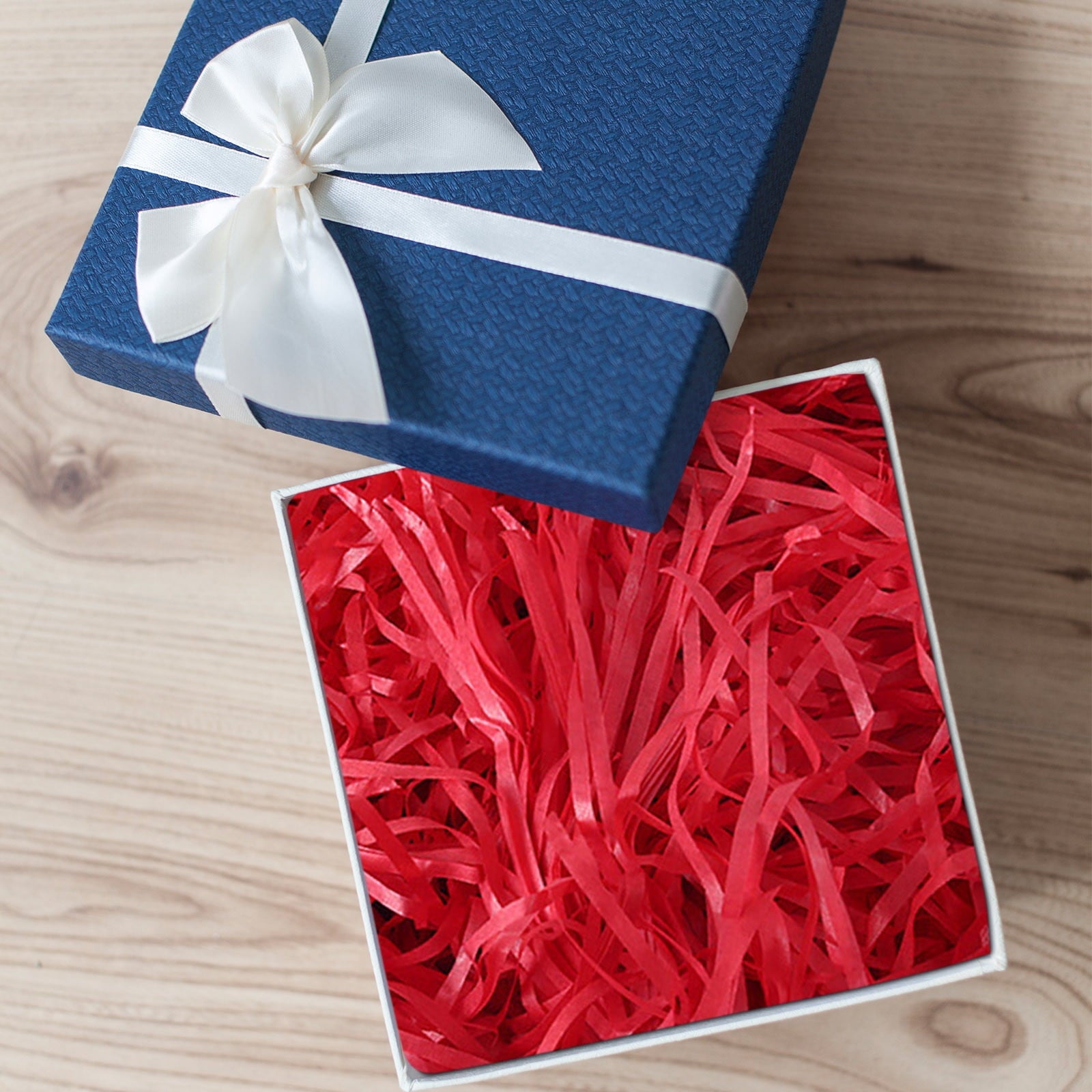 Raffia Paper with Gift Box 7 Oz Easter Grass Basket Filler Easter Basket Grass Shredded Paper Fake Grass For Box Basket Filling Wrapping Party Supplies