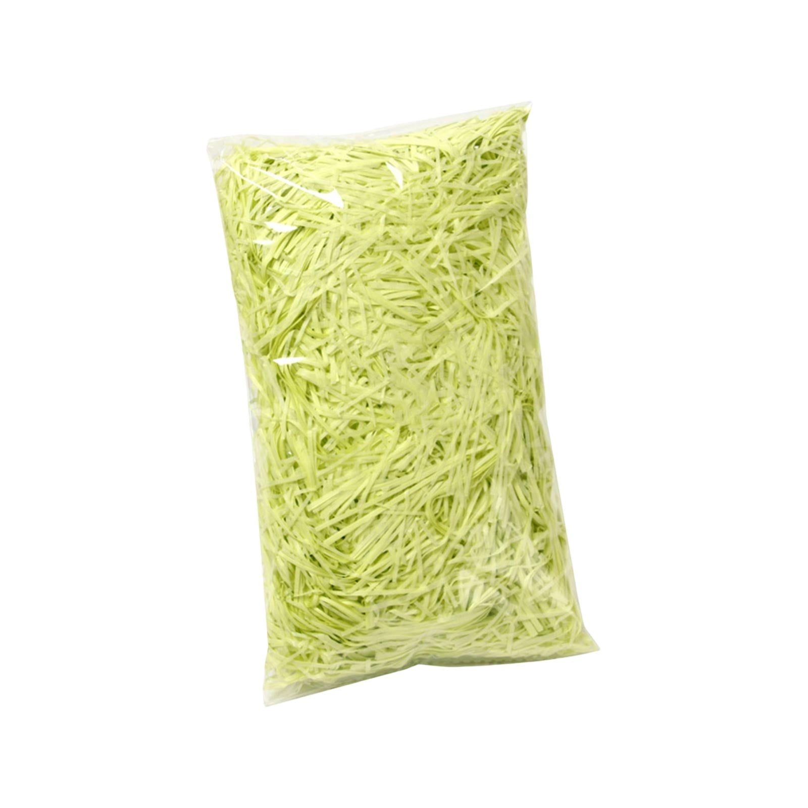 Raffia Paper Shreds, 200g easter grass, Crinkle Cut Paper Shred Filler for Gift Wrapping & Basket Filling (Fluorescence Yellow)