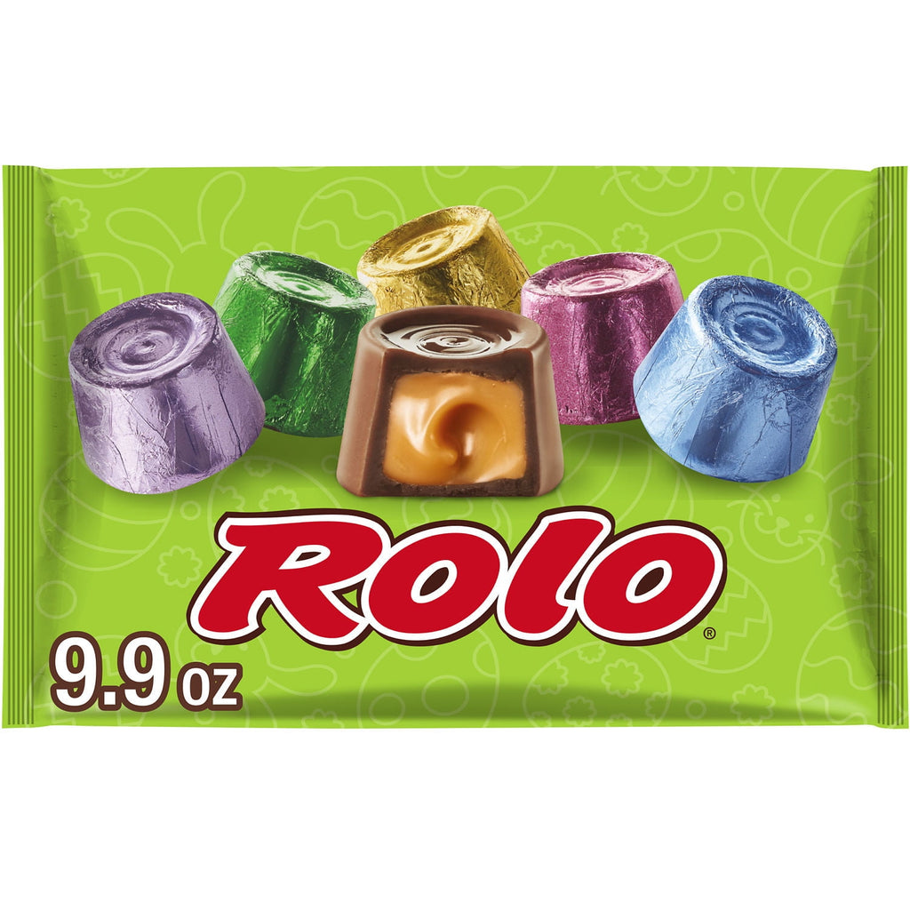 ROLO® Rich Chocolate Caramels, Easter Candy Bag, 9.9 oz