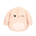 Squishmallows FuzzAMallow Official 8 inch Satine the Winking Peach Bunny - Child's Ultra Soft Plush Toy