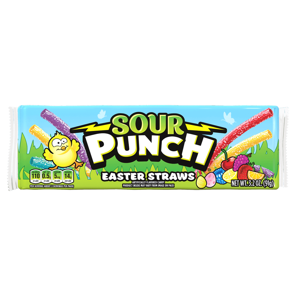 Sour Punch Easter Straws, 3.2 oz