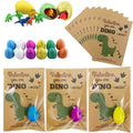 Tyidzon 10 Pcs Hatching Dinosaur Eggs, Easter Eggs Filled Toys for Kids, Dinosaur Toys Gifts for Easter Basket Stuffers, Egg Hunt Fillers and Party Favors