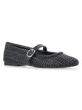Time and Tru Women's Woven Ballet Flats