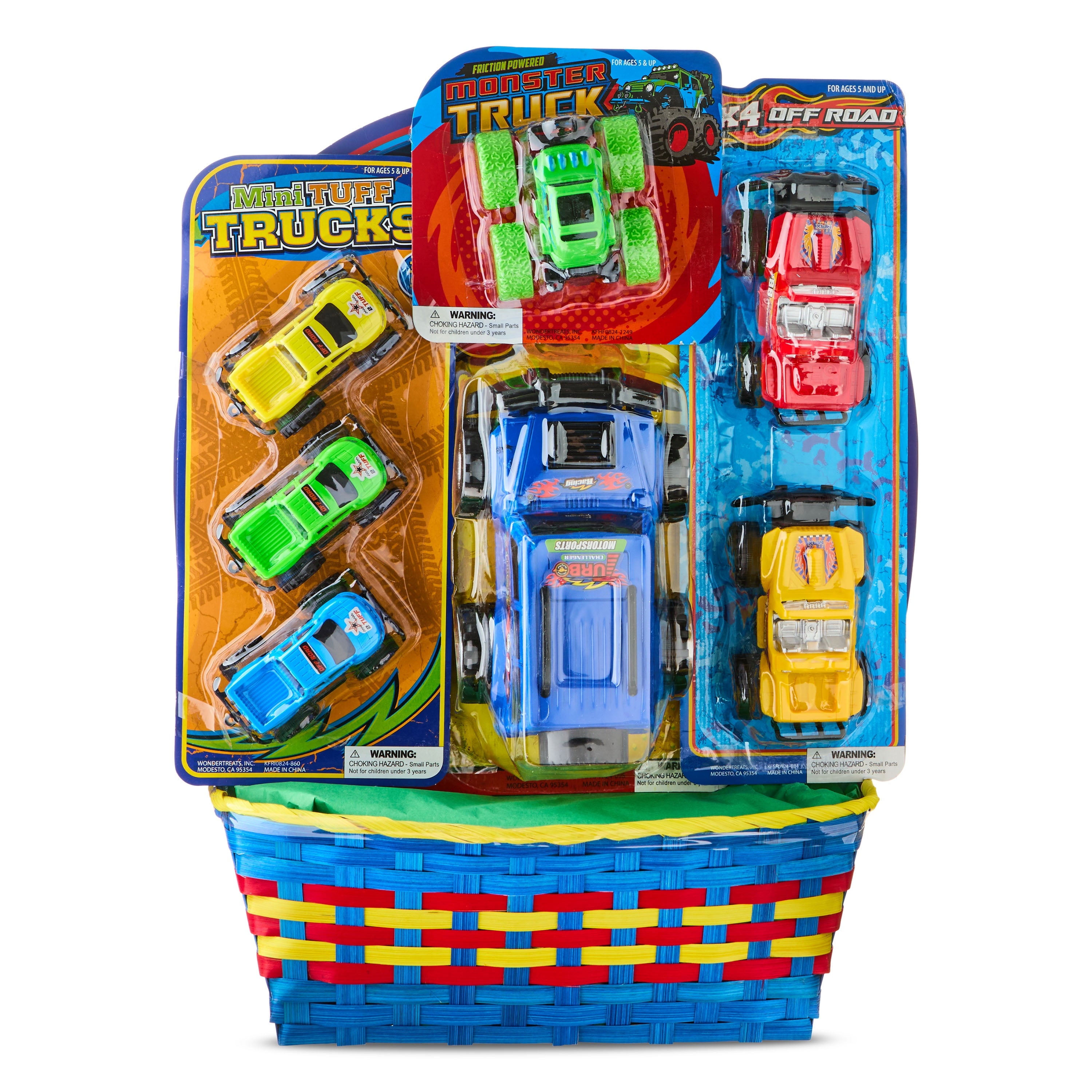 Prefilled Extreme Off-Road Easter Basket Gift Set, by Wondertreats