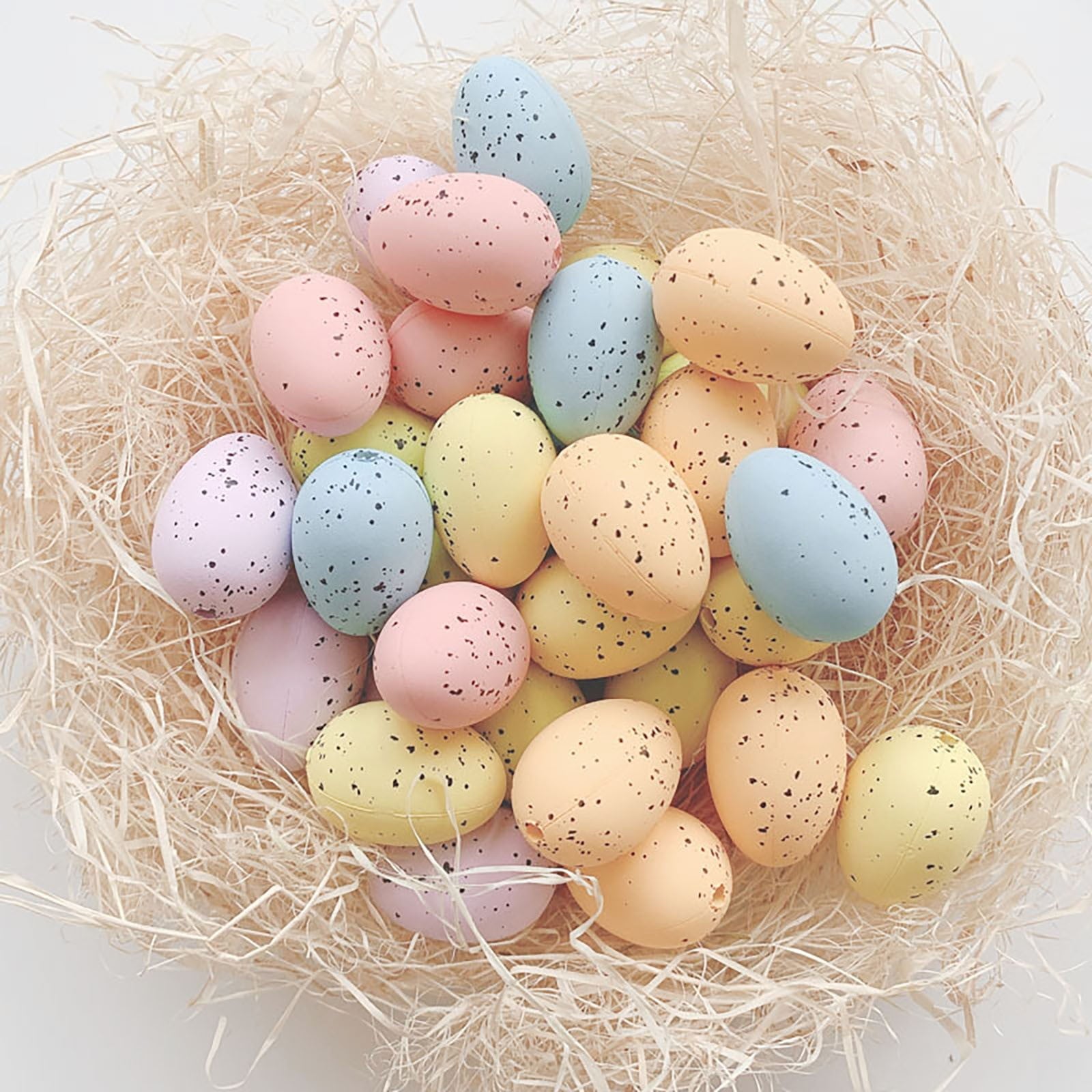 XGFHYJEH Easter Decoration, Solar Easter Lights, Easter Eggs Led String Light, Easter Decorations Outdoors, Easter Yard Decor