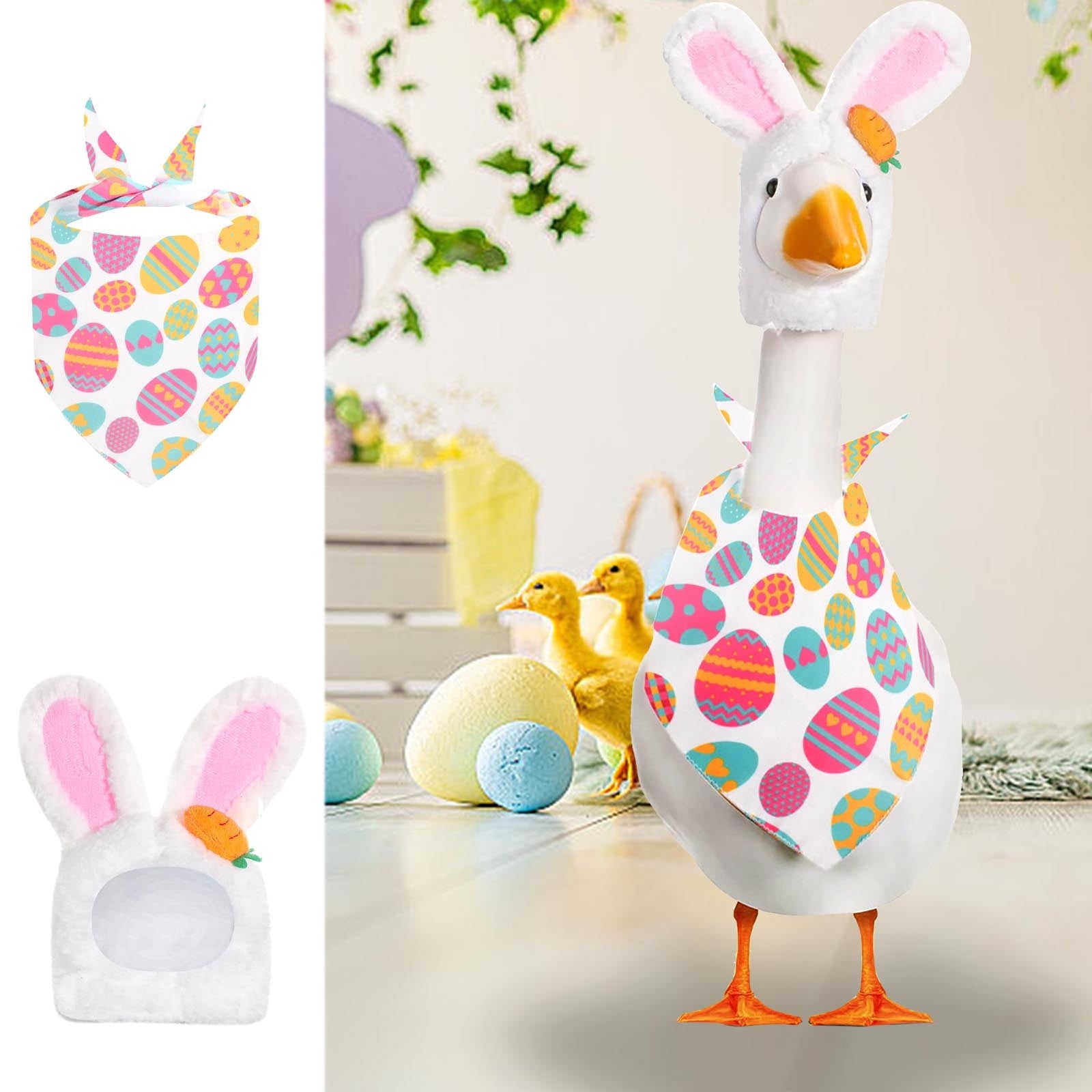 XGFHYJEH Easter Decoration, Solar Easter Lights, Easter Eggs Led String Light, Easter Decorations Outdoors, Easter Yard Decor