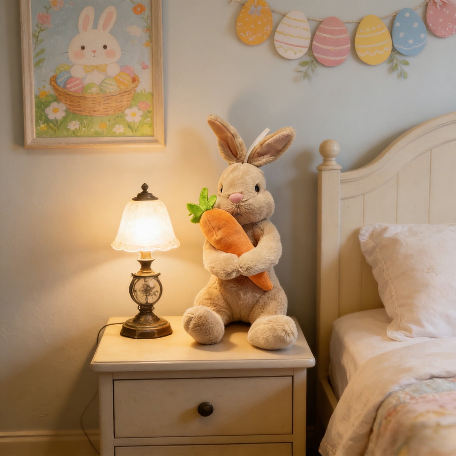 XGFHYJEH Easter Bunny Stuffed Animals, Stuffed Animals under $5, Stuffed Animals & Plush Toys, Stuffed Animals for Girls Boys, Small Stuffed Animals, Easter Bunny Plush Doll