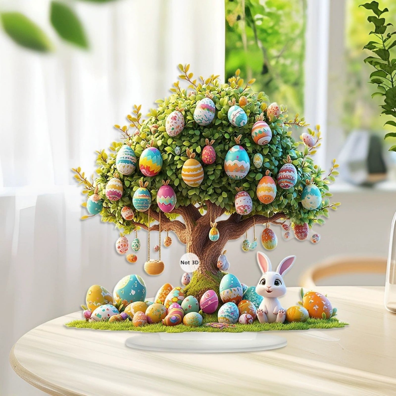 XGFHYJEH Easter Decoration, Solar Easter Lights, Easter Eggs Led String Light, Easter Decorations Outdoors, Easter Yard Decor