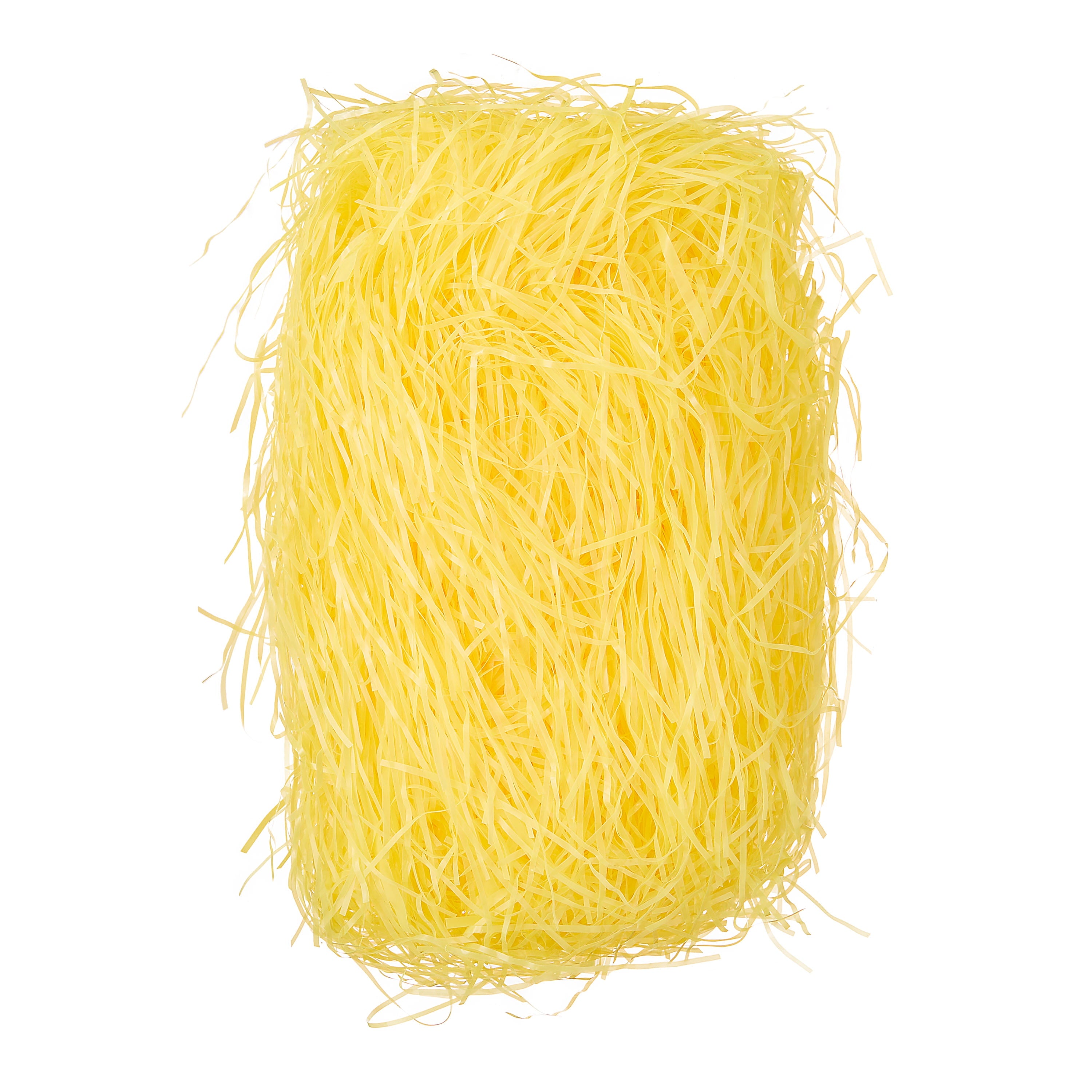 Easter Unlimited Chocolate Scented Plastic Easter Grass, Yellow, 3 oz.