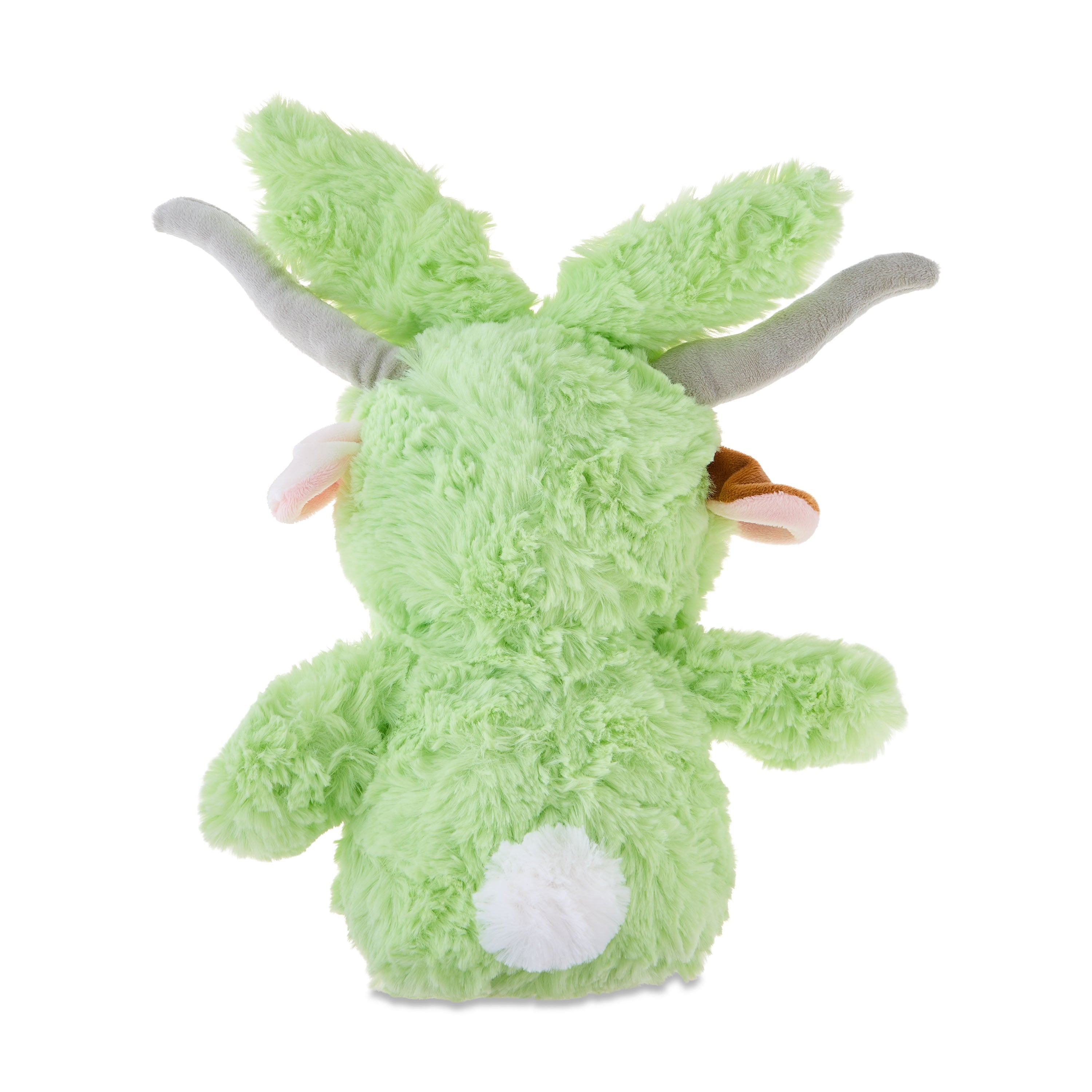 Longhorn Cow Plush in Bunny Hoodie, Green, 17", Easter by Way To Celebrate