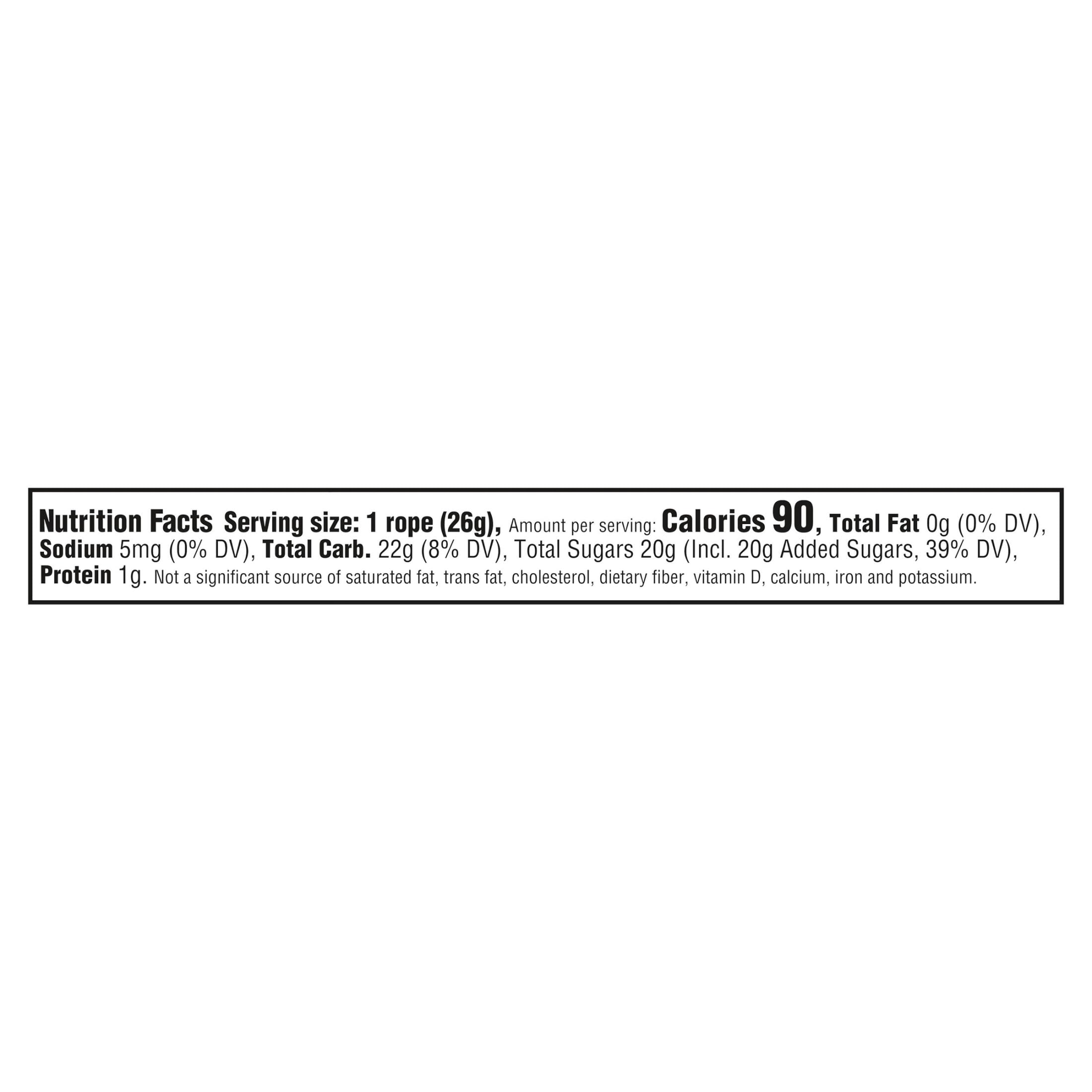 Nerds Hoppin' Rope, Crunchy and Gummy, Springtime Easter Candy, 0.92 oz