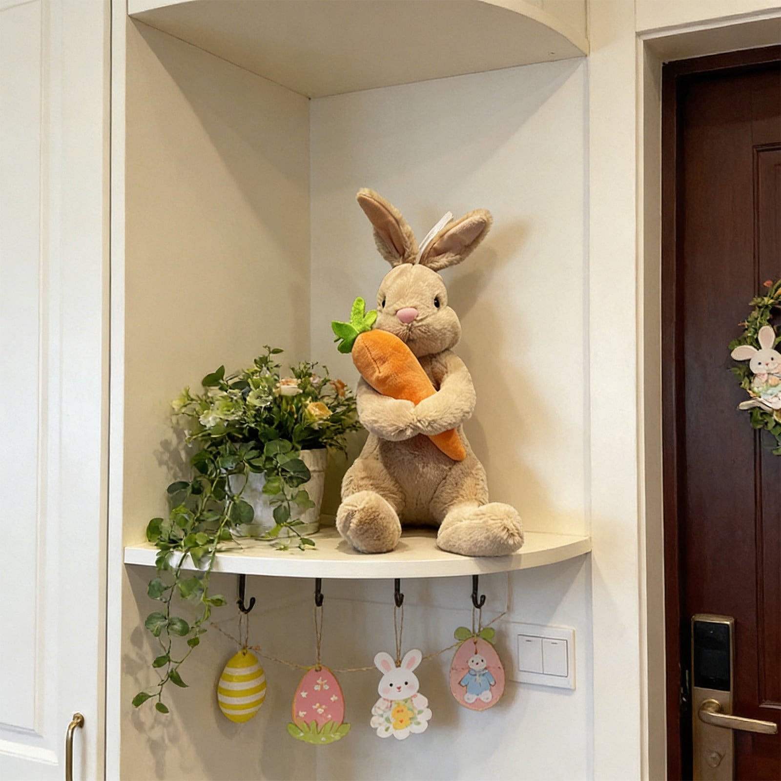XGFHYJEH Easter Bunny Stuffed Animals, Stuffed Animals under $5, Stuffed Animals & Plush Toys, Stuffed Animals for Girls Boys, Small Stuffed Animals, Easter Bunny Plush Doll