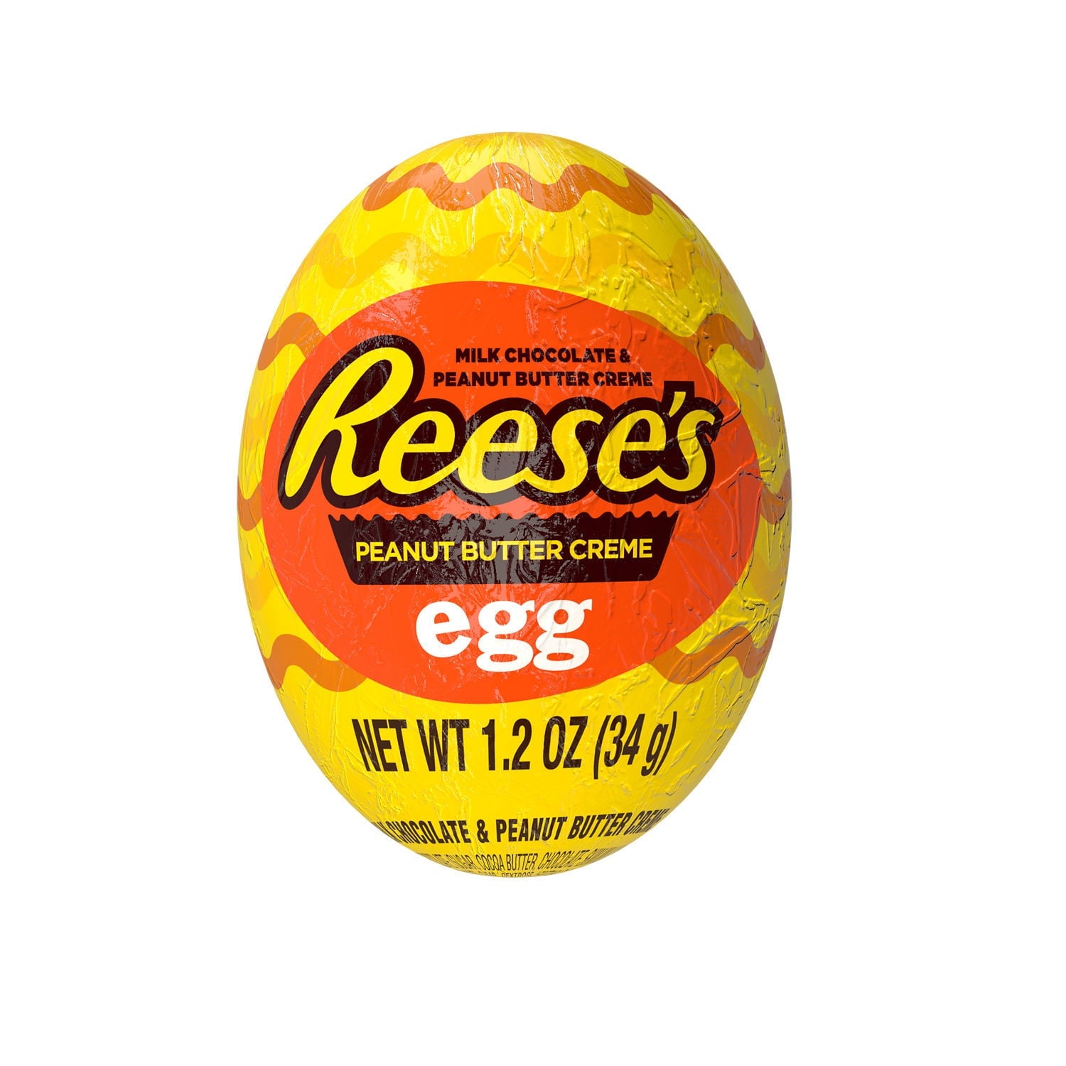 Reese's Milk Chocolate Peanut Butter Creme Eggs Easter Candy, Box 1.2 oz, 5 Pieces