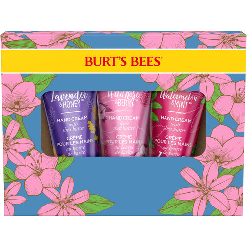 Burt's Bees Hand Cream Trio Gift Set, 3-Pack, 1 oz. Tube