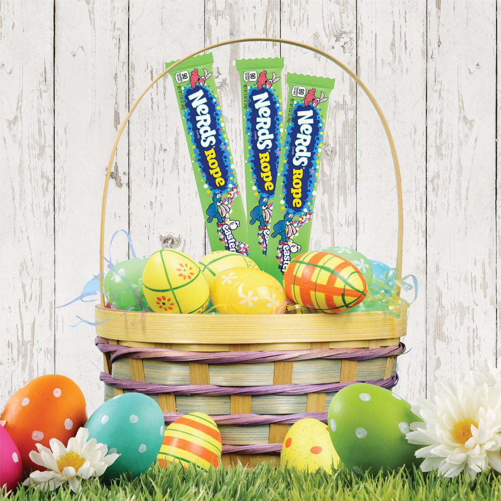 Nerds Hoppin' Rope, Crunchy and Gummy, Springtime Easter Candy, 0.92 oz