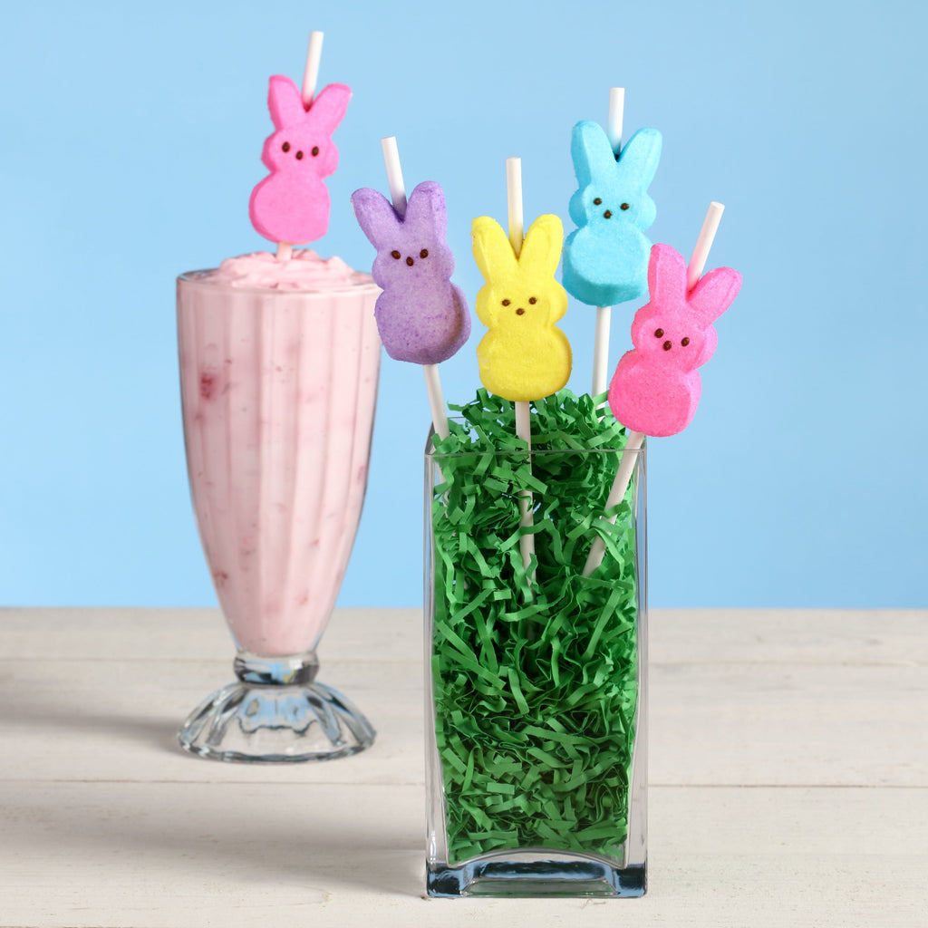 PEEPS, Lavender Marshmallow Bunnies Easter Candy, 8 Count (3.0 Ounce)