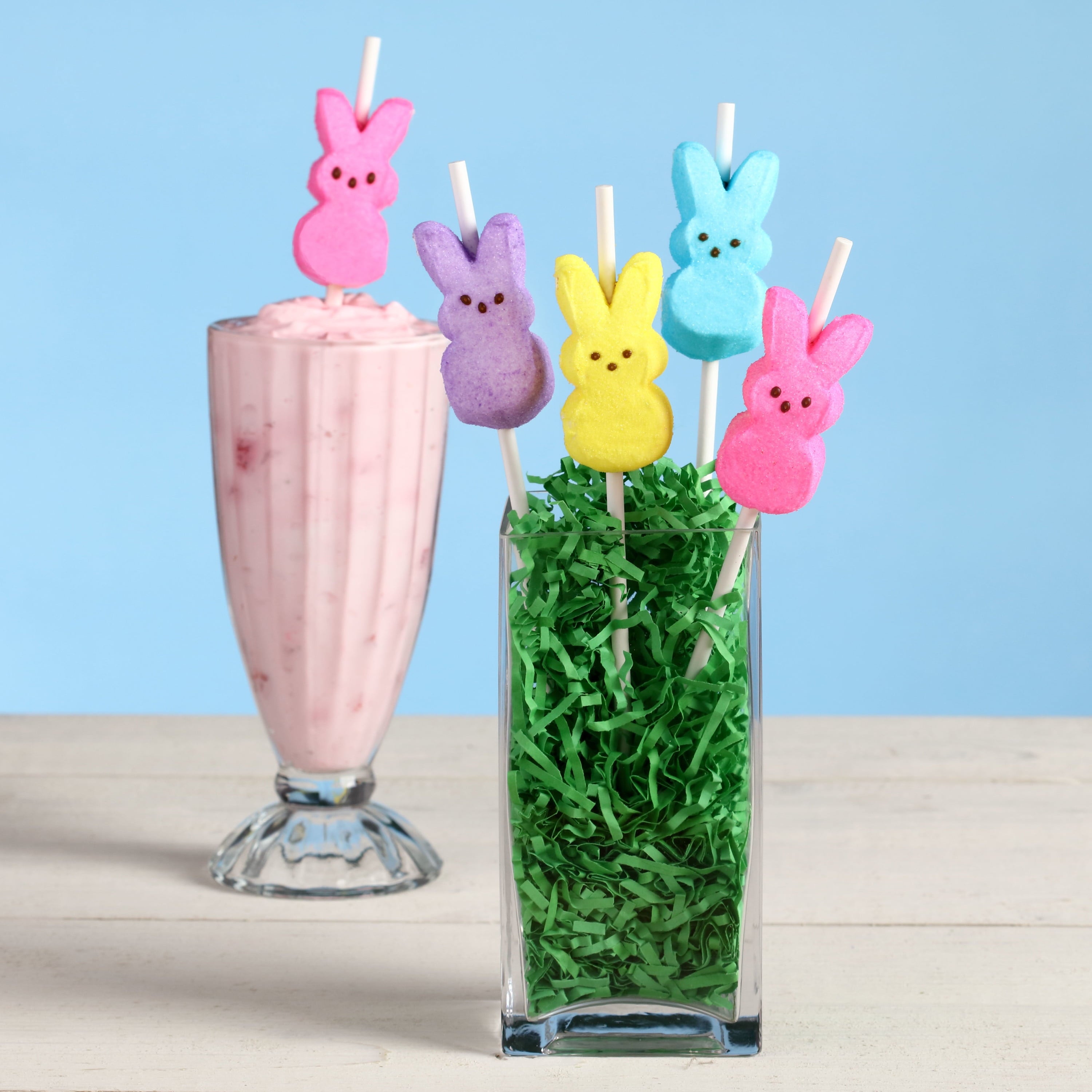 PEEPS, Lavender Marshmallow Bunnies Easter Candy, 8 Count (3.0 Ounce)
